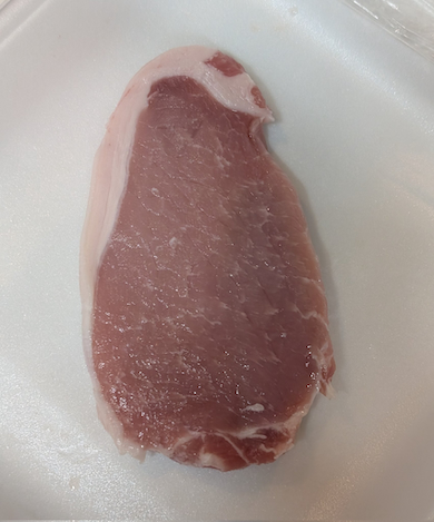 ペンギン感ある豚肉