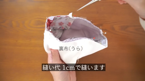 布 小物 ハギレ 活用 パッチワーク 巾着 作り方