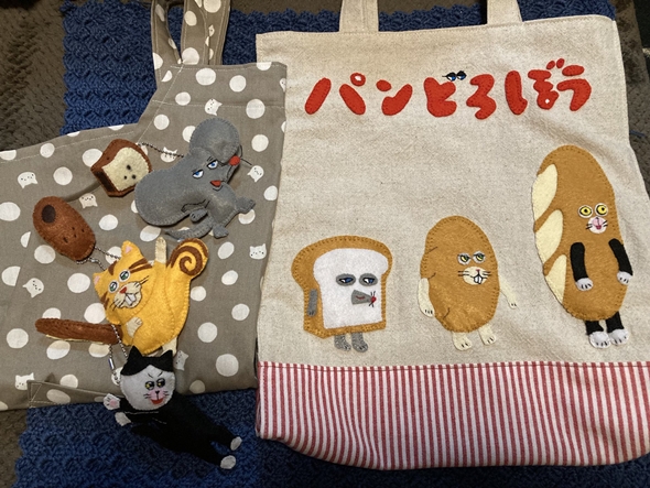 祖母が孫のために作ったパンどろぼうグッズがすごい