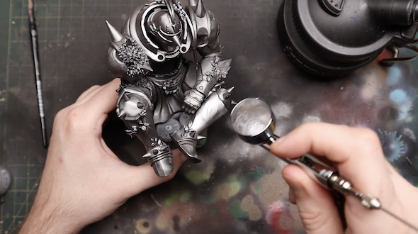 アルフォンスの塗装