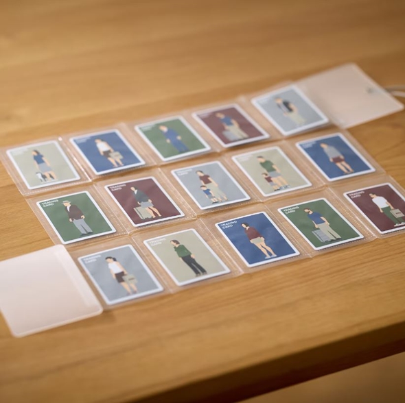 無印のカードファイルをレシート入れに→家計簿付けが楽に