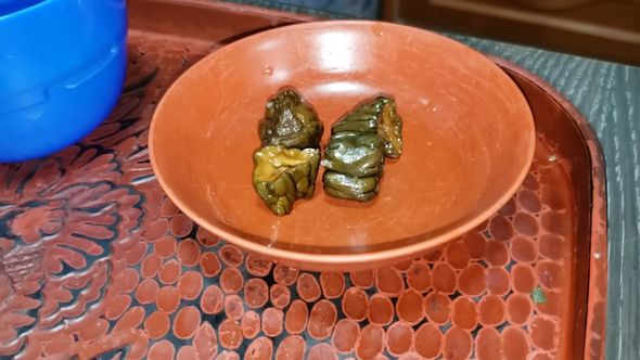 93歳のおばあちゃんが1人前かんたん夕食を作るため用意した漬物