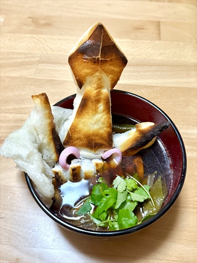 イカ　餅　グルメ