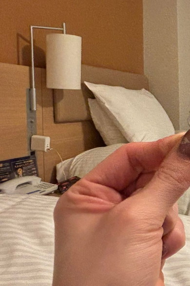 ホテルのベッド