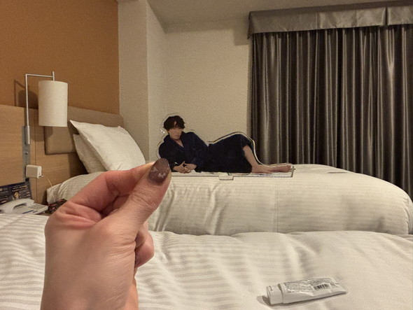 寝転がりアクスタの有効活用