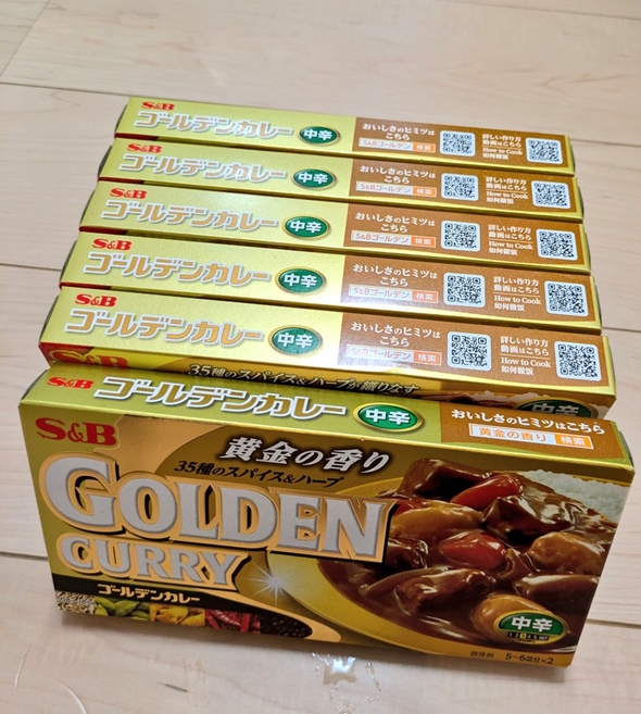 インプットが強すぎてカレールウ買いすぎた