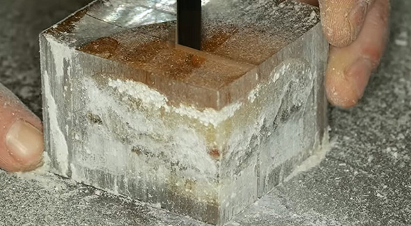 固まったら切る