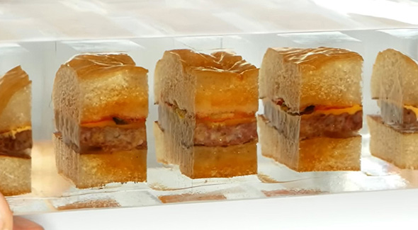 見たことないチーズバーガー