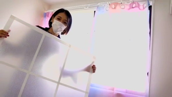 プラダン二重窓