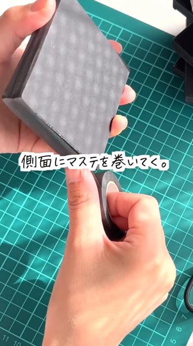 ダイソーのカラーボードでフォトパネルDIY