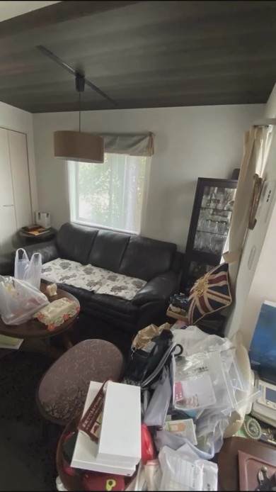 片付けが進まない家の様子