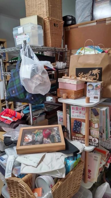 片付けが進まない家の様子