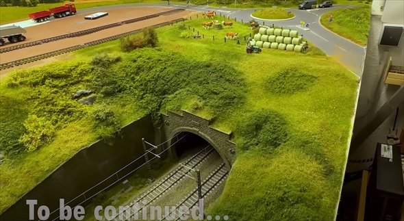 3年越えの大作鉄道模型