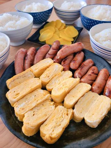 6児のママが作ったすてきな朝ご飯