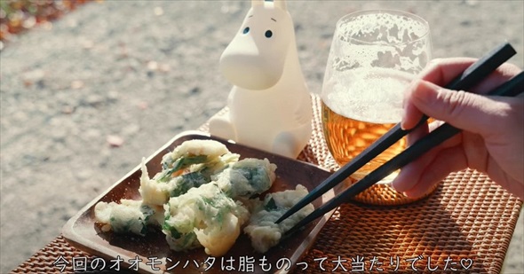 白身の天ぷらを食べたい女性がひとりで海釣りに来たら大物がヒット