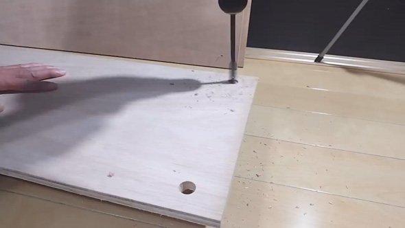 ダイソー ジョイントラック ポール 活用 板 可動棚 DIY