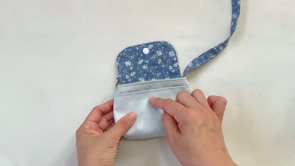 ミニポーチ 作り方 ハギレ 小物 バッグに付けられる ハンドメイド