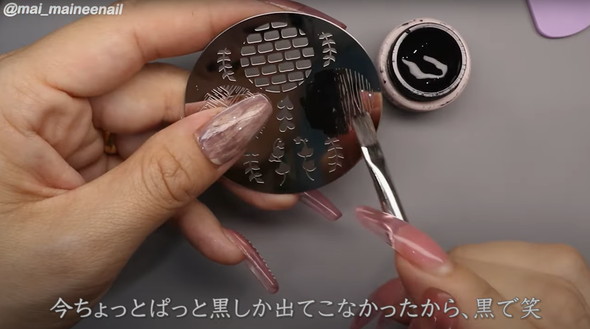 キャンドゥのネイルスタンプ