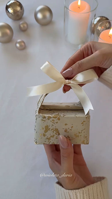 持ち手がつくラッピング法