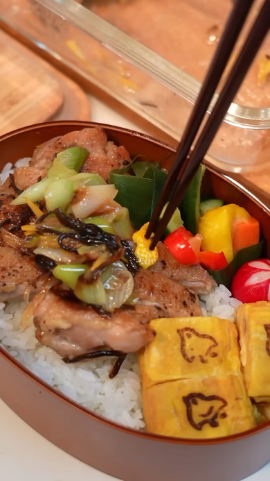 正月明けに作る夫のお弁当