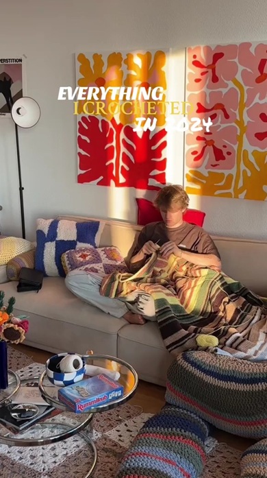 かぎ針編み作品