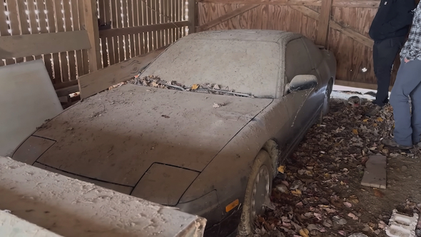 クルマ 洗車 日産自動車