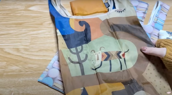 カルディのミニエコバッグを完全再現