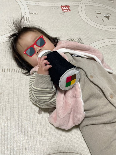 フェルト恵方巻と赤ちゃん