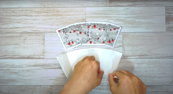 ちいかわカップをポーチにリメイク