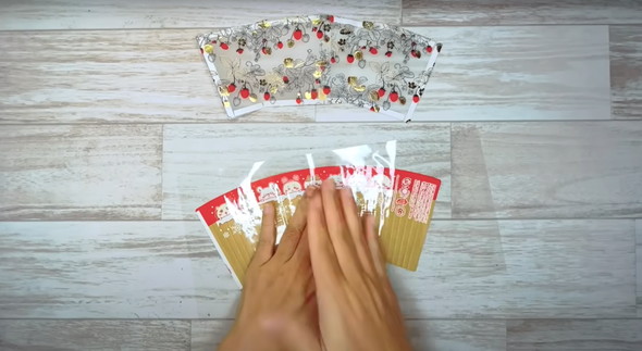 ちいかわカップをポーチにリメイク