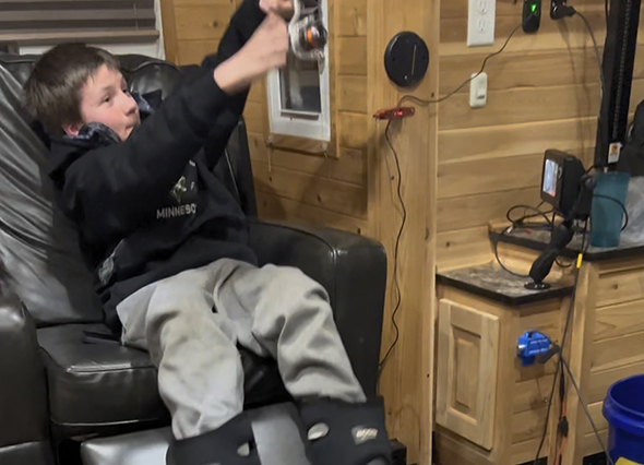 家の中かと思ったら……