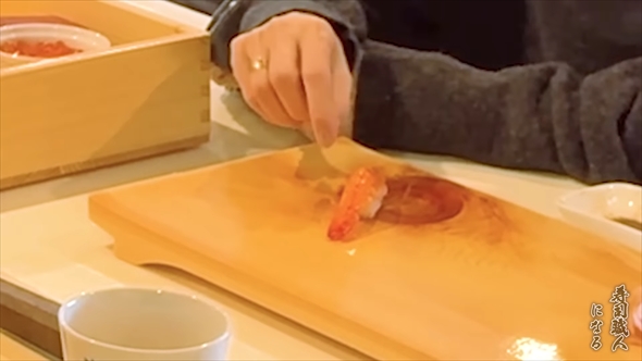 すし職人を目指しているヒロミ