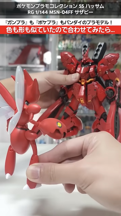 ハッサムとサザビー