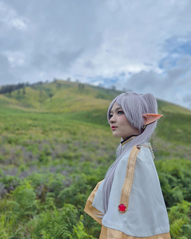 フリーレンのコスプレ