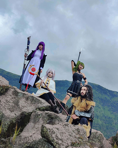 フリーレンのコスプレ