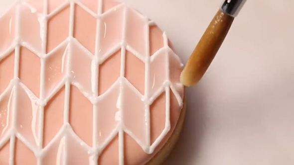 まるい クッキー 和柄 アイデア デコレーション アイシング