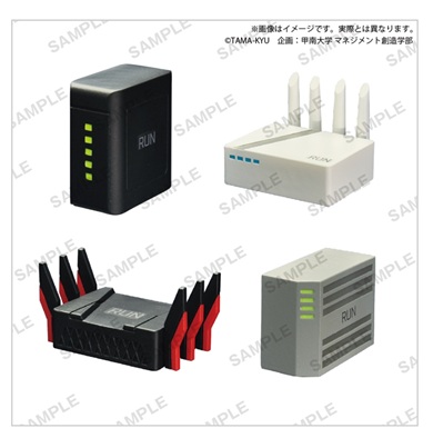 カプセルトイブランド「TAMA-KYU」から販売されている「無線RUN」