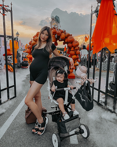 「気付かなかった」と話題のおなかぽっこりショット