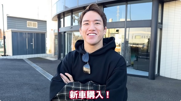 朝倉海がゲットしたトヨタ「アルファード」