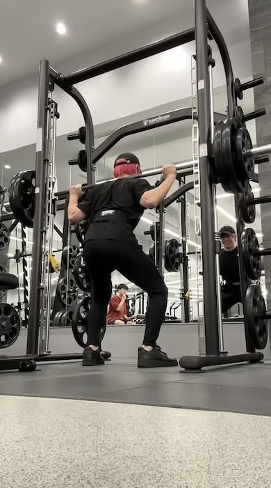 たくましくなっていく体