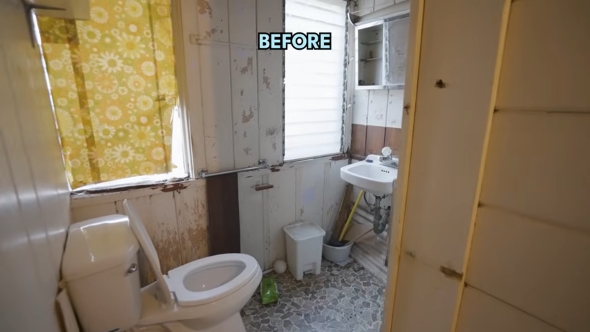 バスルームの改装前