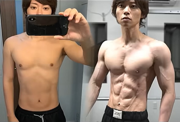 ボディーメイクの変化