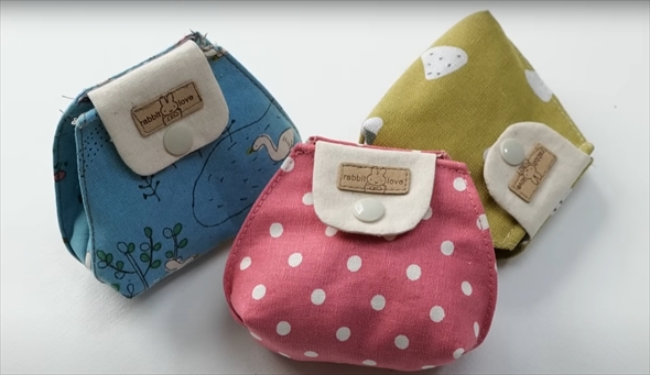 かわいい小銭入れの作り方
