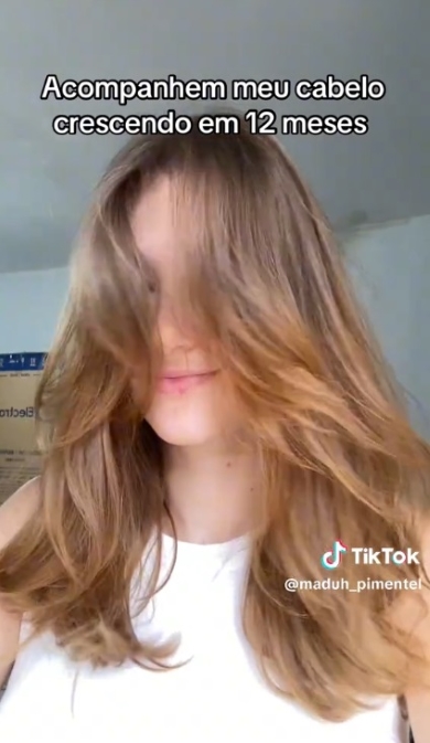 12ヶ月目の髪の長さ