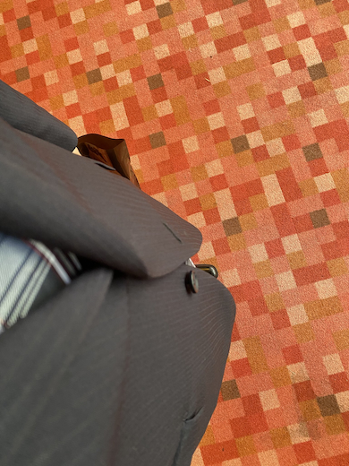 成人式会場の床