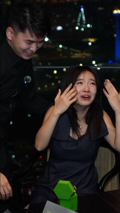 喜びが抑えられない投稿者