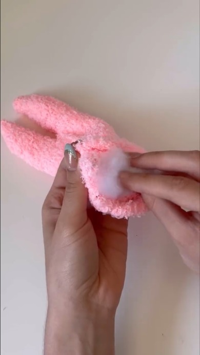 靴下でマイメロディ