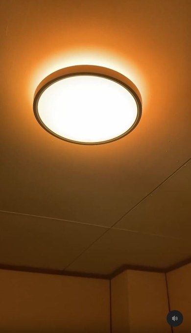 カラフルなシーリングライトに「こんな予定ではなかった」