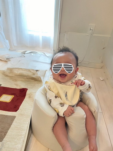 笑顔の赤ちゃん