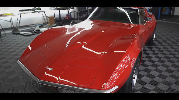 洗車 コルベット 海外 放置